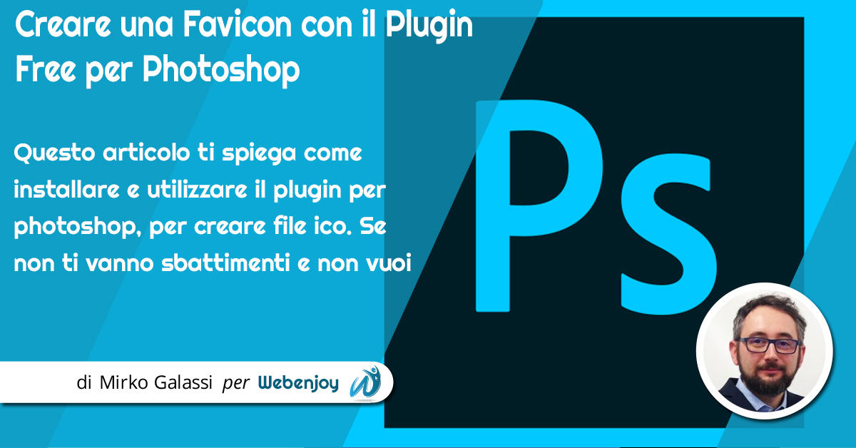 Creare una Favicon con il Plugin Free per Photoshop